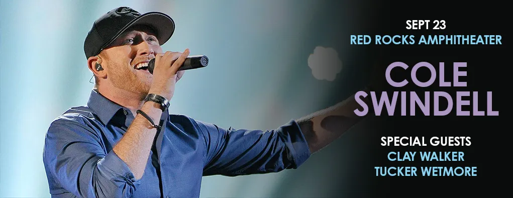 Cole Swindell at Red Rocks Amphitheatre