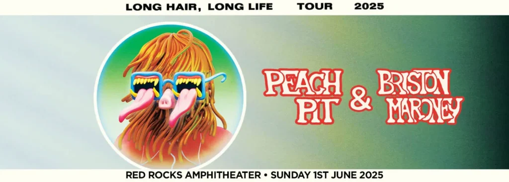 Peach Pit & Briston Maroney at Red Rocks Amphitheatre