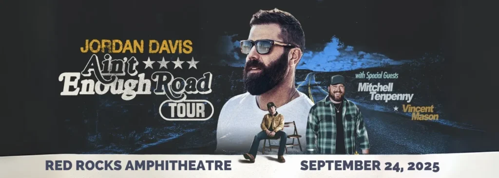 Jordan Davis at Red Rocks Amphitheatre